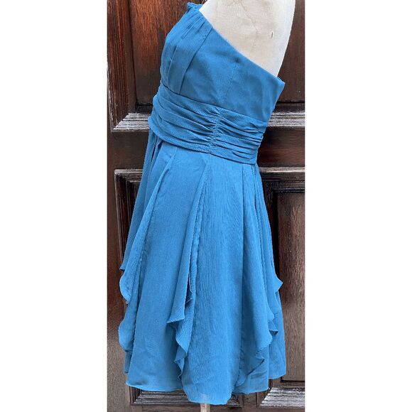 David's Bridal Strapless Formal Strapless Fairy Dress - Size 12 - Picture 10 of 11